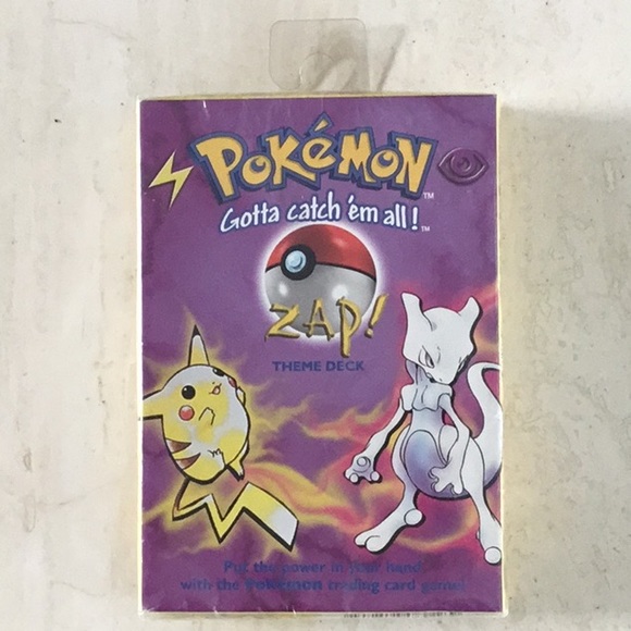 pokemon zap theme deck card list TCG: (Base Set) (Sealed) Zap! | CardGuide Wiki |